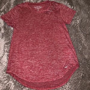 Hollister Shirt, Burgundy.